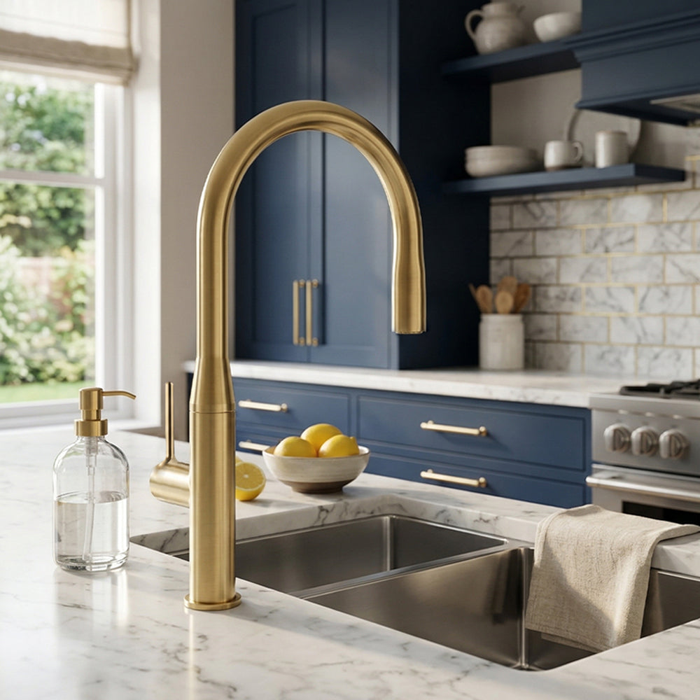 LARIS - Misturador Monocomando Gourmet com Bica Retratil LX10101