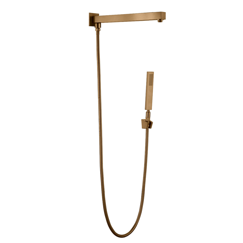 Conjunto Haste de Parede com desviador Mangueira e Ducha LX21403