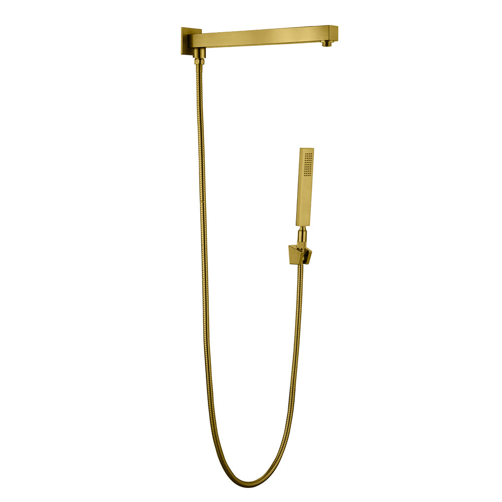 Conjunto Haste de Parede com desviador Mangueira e Ducha LX21403