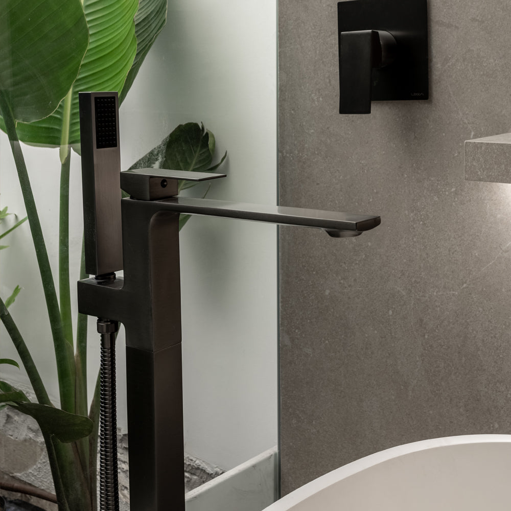 FLOOR - Misturador de piso p/ banheiras de imersão com ducha LX2290