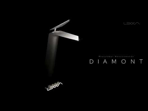 DIAMONT - Misturador Monocomando Bica Alta  - LX9922